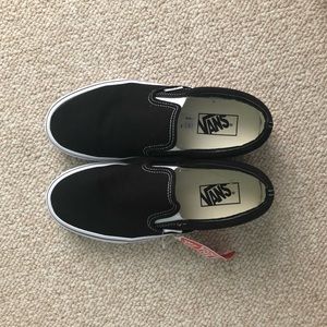 black slip on vans